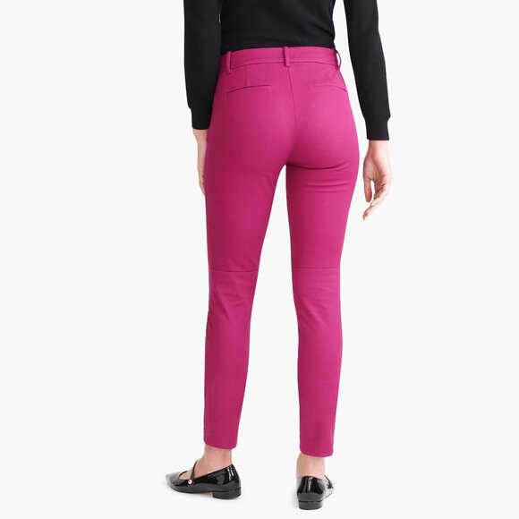 NWT Womens Size 8 8x26 J. Crew Berry Winnie Ankle Pant in Stretch Cotton NEW - Picture 3 of 5